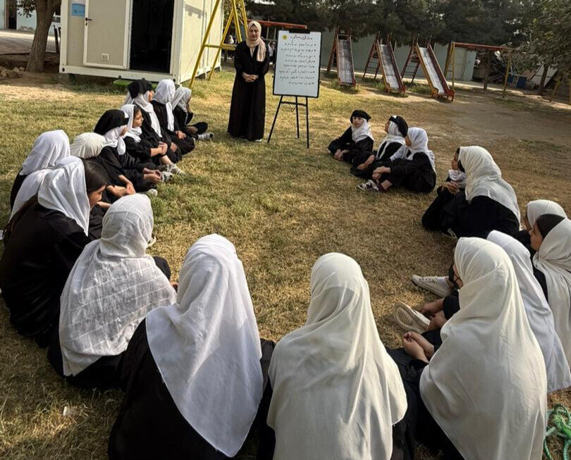 Learning spaces for children in Afghanistan