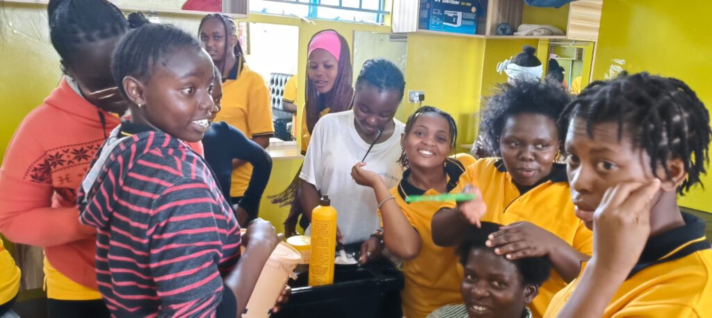 Vocational training for young people in Kenya