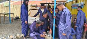 Motor Vehicle Mechanics students in Nairobi