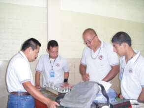 Jovenes que habitan  en CASA HOGAR ANINI