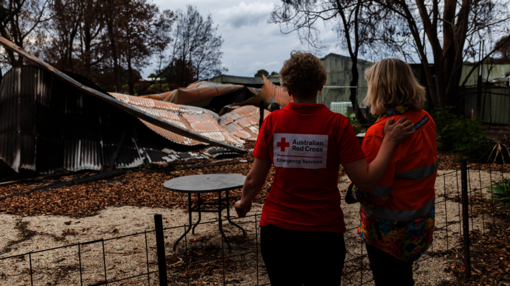 Help someone rebuild their world after disaster