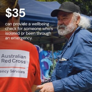 Help someone rebuild their world after disaster
