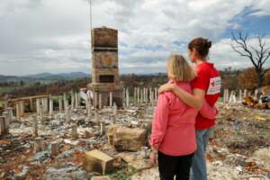 Help someone rebuild their world after disaster