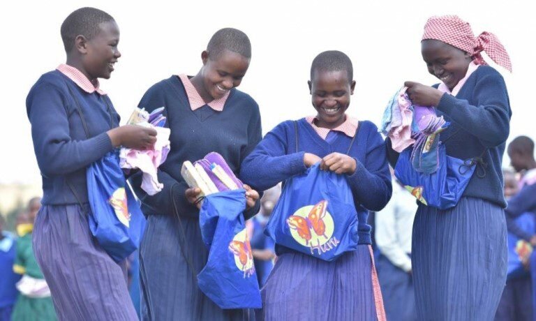 Donate pads, protect her future in DR Congo