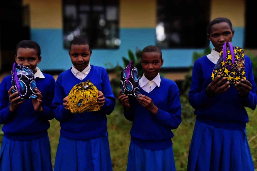 Donate pads, protect her future in DR Congo