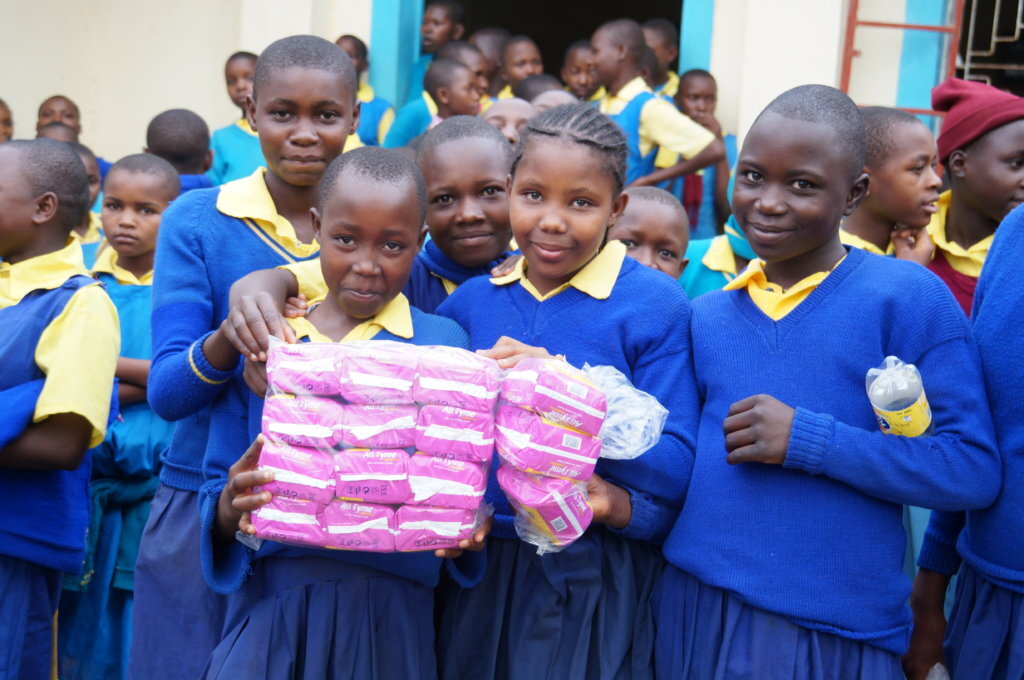 Donate pads, protect her future in DR Congo