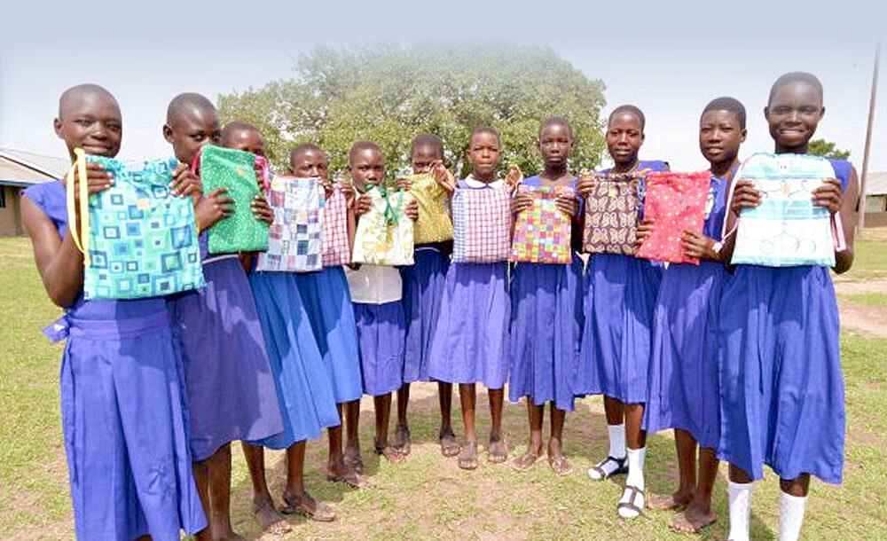 Donate pads, protect her future in DR Congo