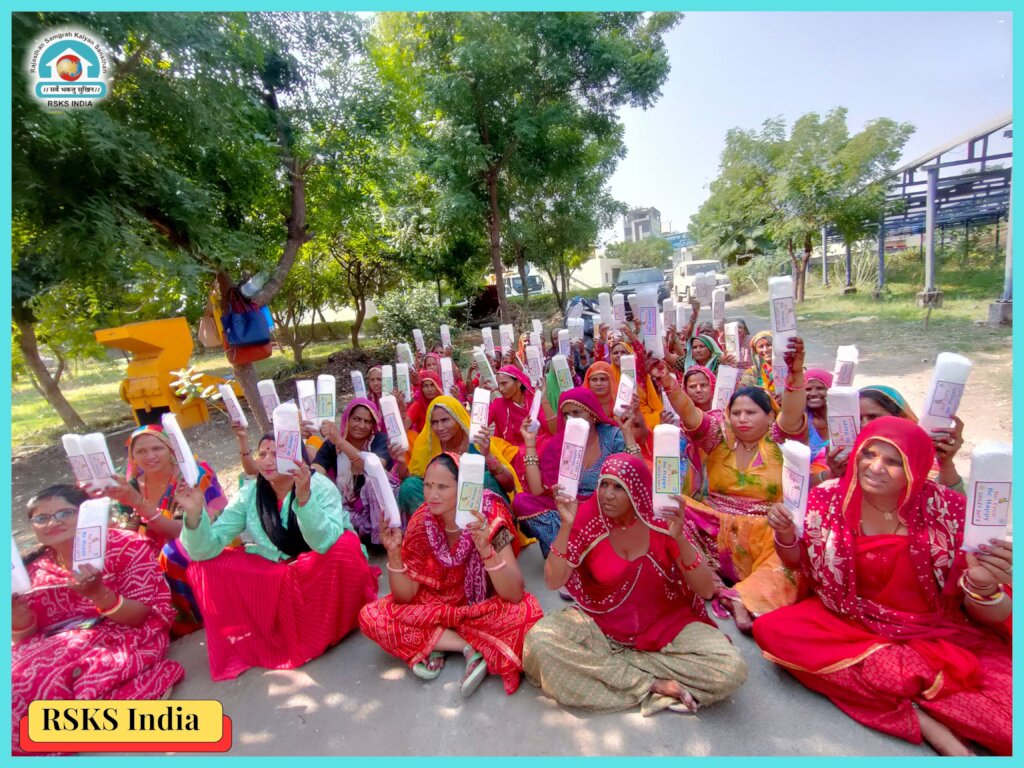 Provide Sanitary Napkins to 1500 Rural Girls