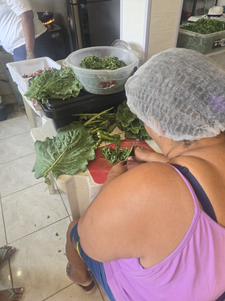 Preparing Feijoada in Manguinhos