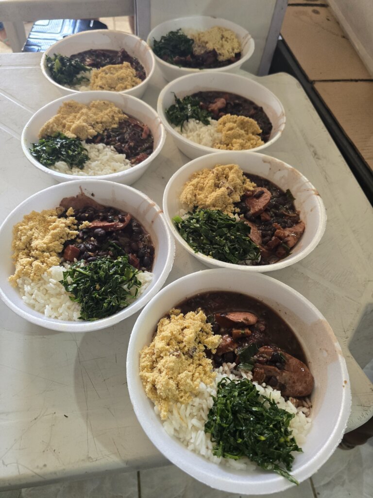 A Traditional Brazilian Meal