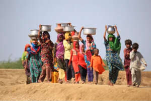 Long Walks Under Scorching Sun for Water