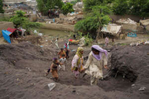 Families Living Near Polluted Water in Sindh