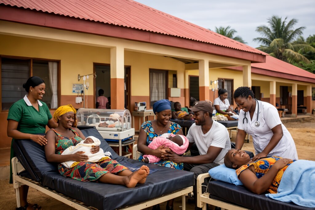 Build 10 Maternity Wards in Rural Ghana