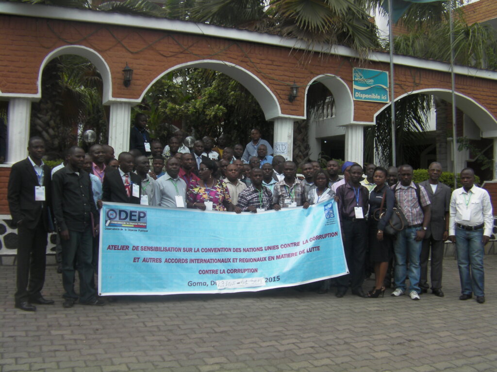 Stop Corruption, Restore Peace in DRCongo