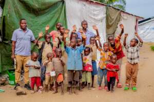 Flood-Affected Children Facing Daily Hardship
