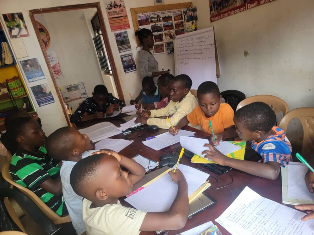 Computers donation for Children & Youths Training