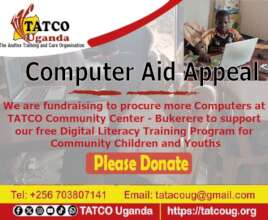 Computers donation for Children & Youths Training