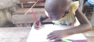 Learning and writing the alphabets