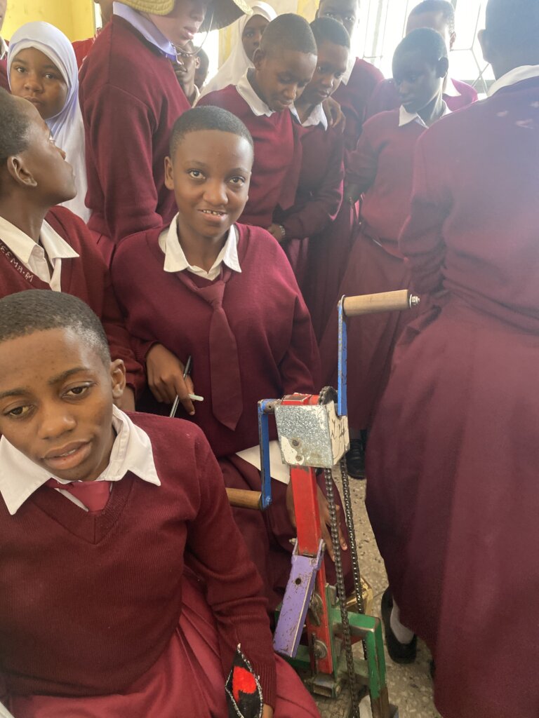 Grace at Kazima Secondary school