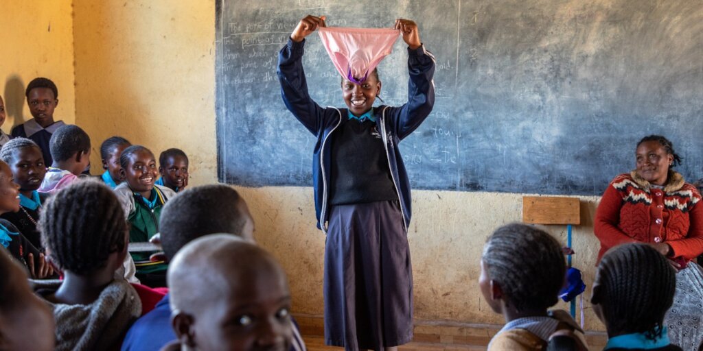 Help Girls in Kenya Stay in School with Huru Kits