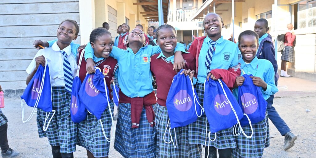 Help Girls in Kenya Stay in School with Huru Kits
