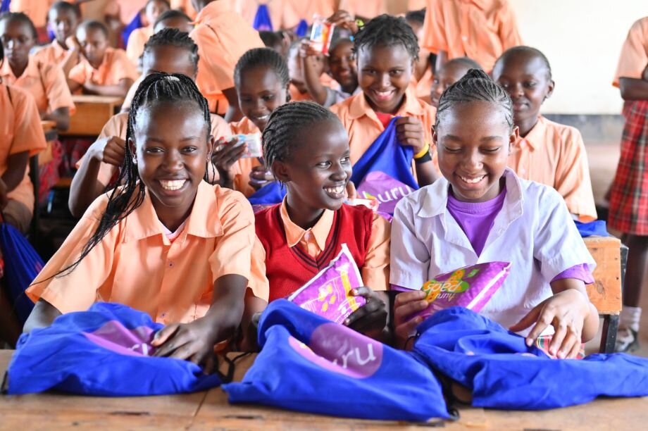 Help Girls in Kenya Stay in School with Huru Kits