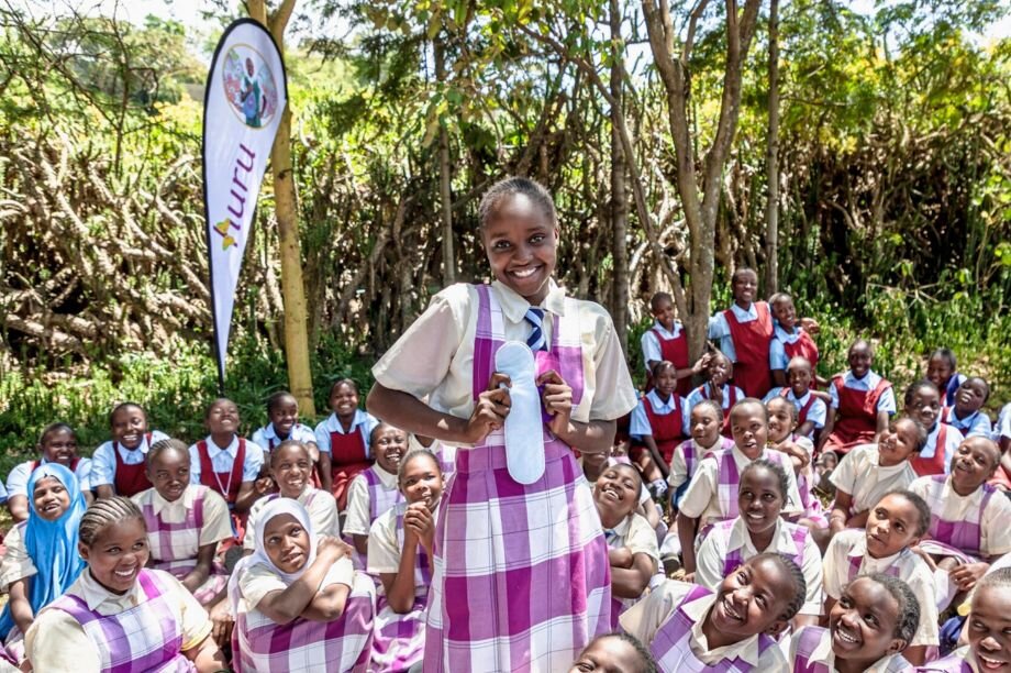 Help Girls in Kenya Stay in School with Huru Kits