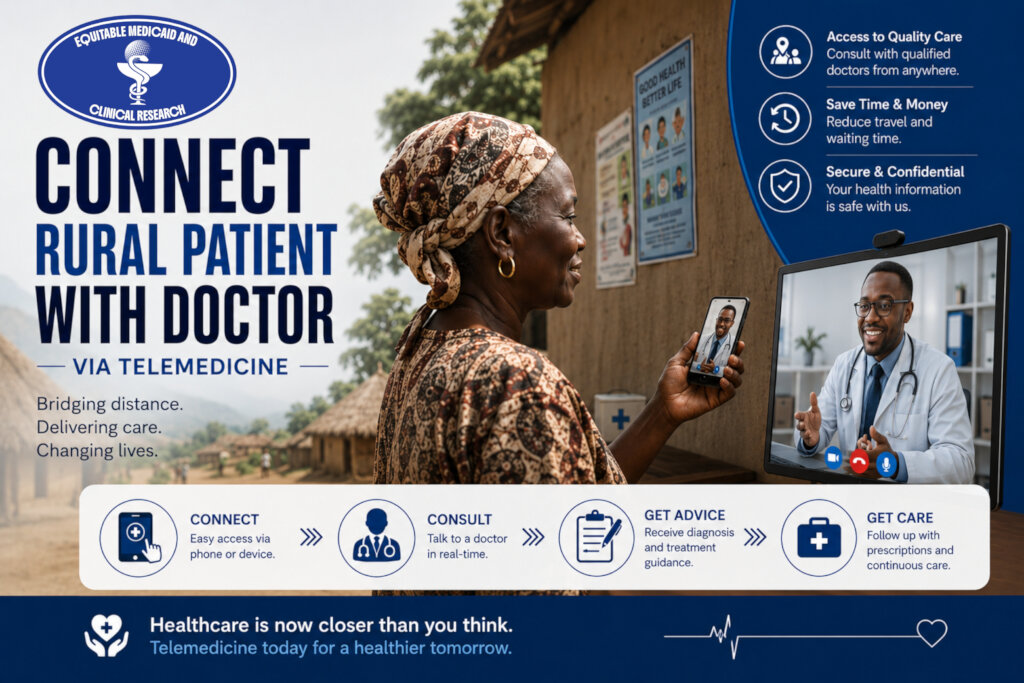 Connect Rural Patient with Doctor via Telemedicine