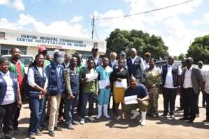 Recovered people from EBOLA  in Bunia