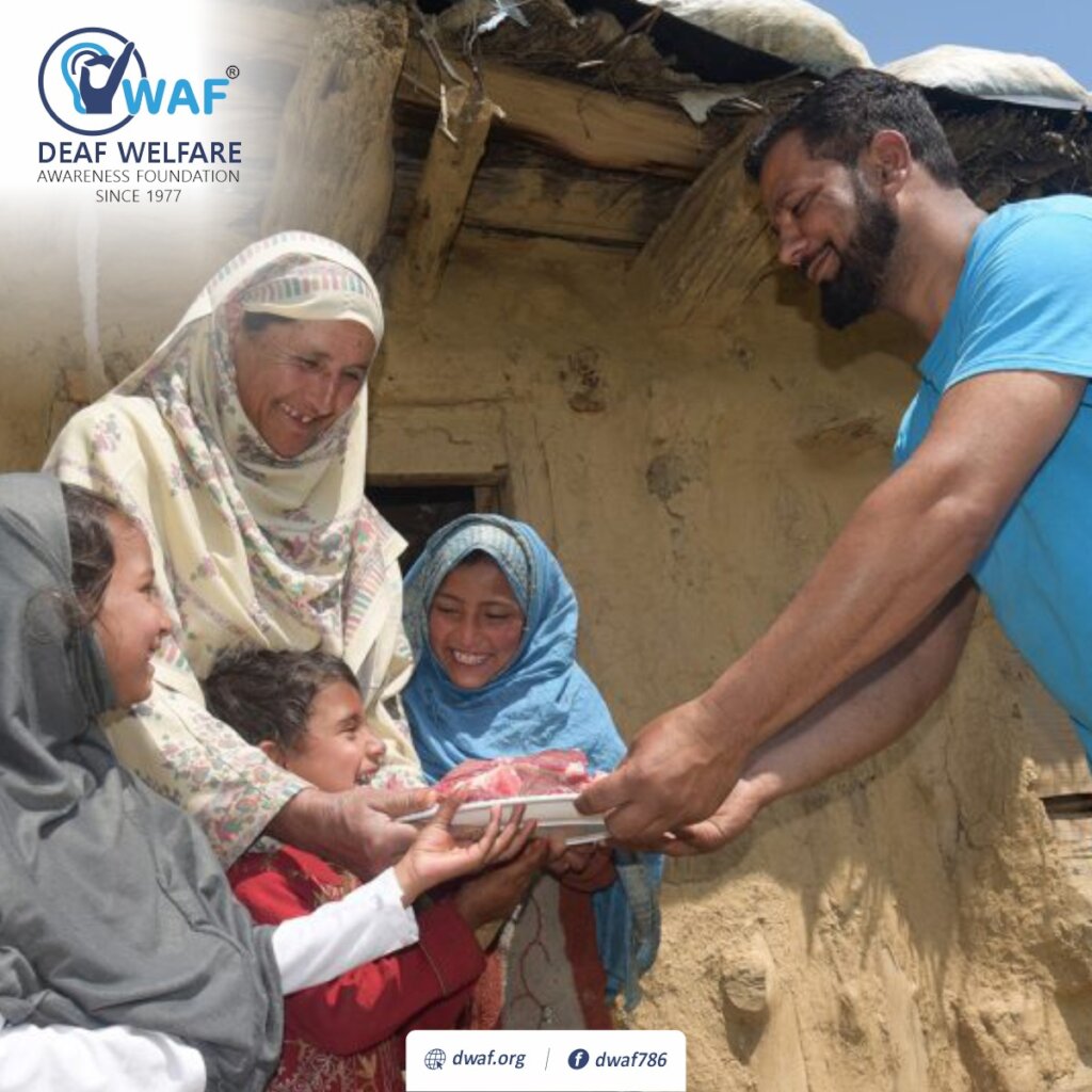 Feed Deaf Families This Eid ul Adha