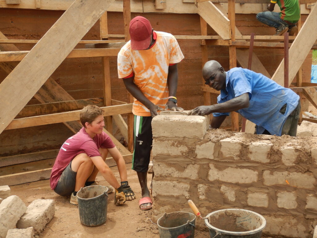 School Construction Workshop in Rural Gambia