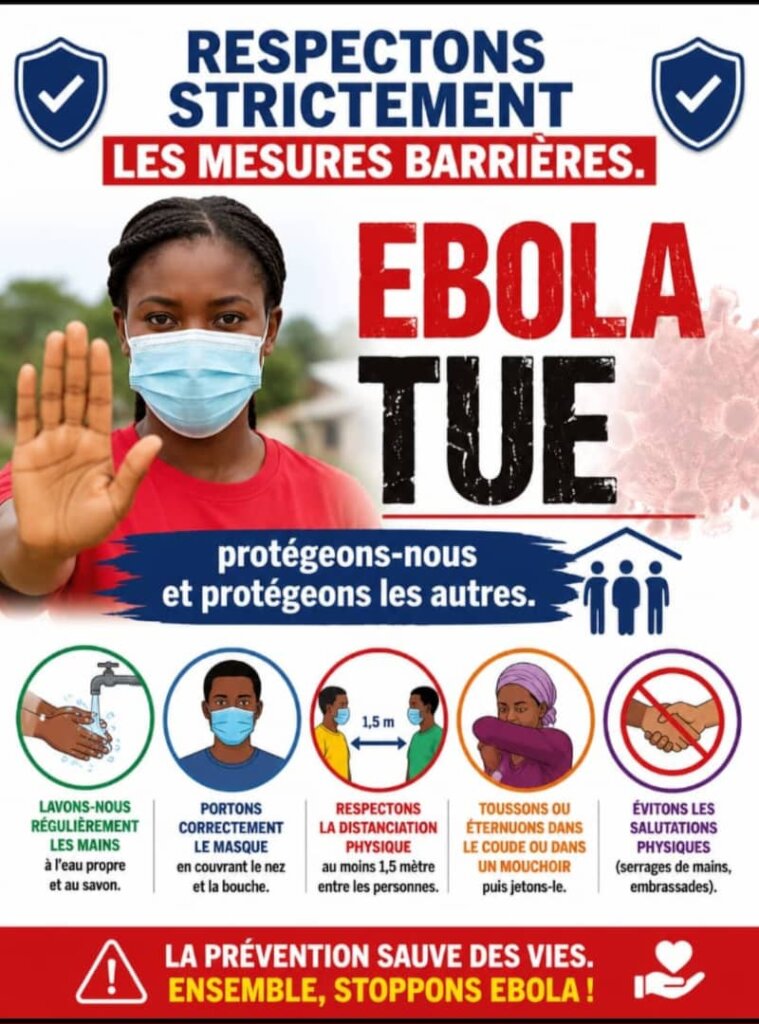 Raising awareness about Ebola prevention