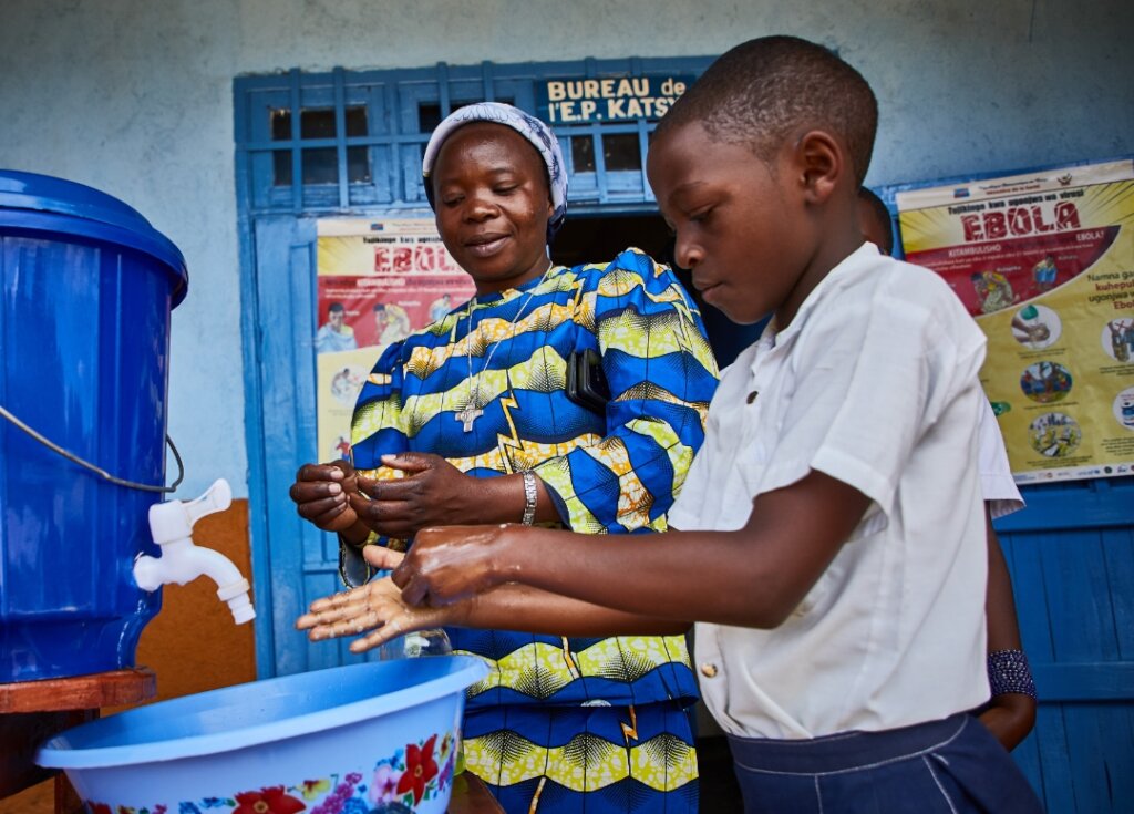 Raising awareness about Ebola prevention