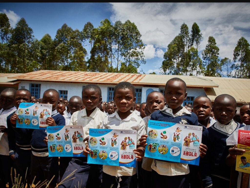 Raising awareness about Ebola prevention