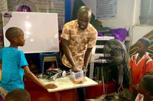 Robotic training for children