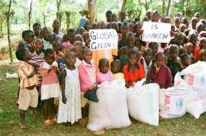 Children thank GG
