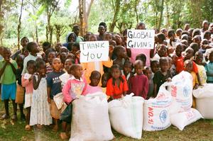 Children thank GG