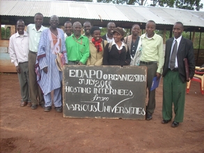 Internees worked with EDAPO for 32days
