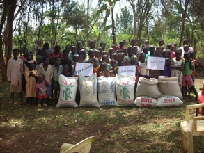 Food support,at Kiwologoma orphanage centre