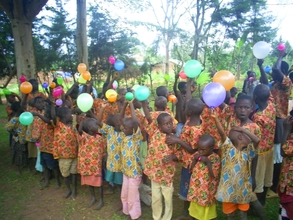 Happy children at the orphanage