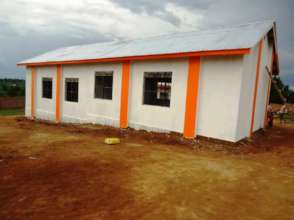 NEW completed and furnished Boys Dorm at EDAPO sch