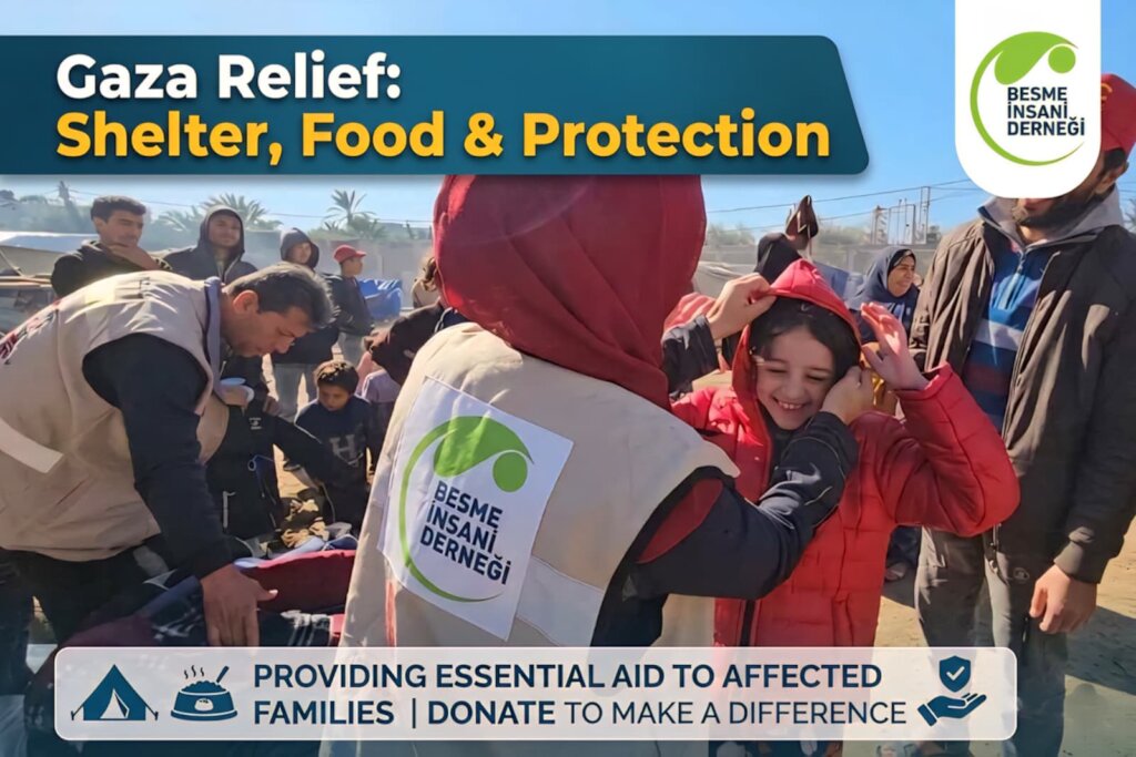 Gaza Relief: Shelter, Food & Protection