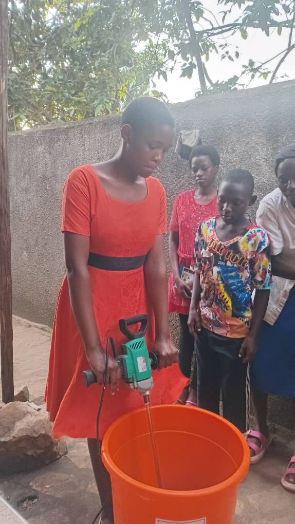 Vocational Training for Young and single Mothers