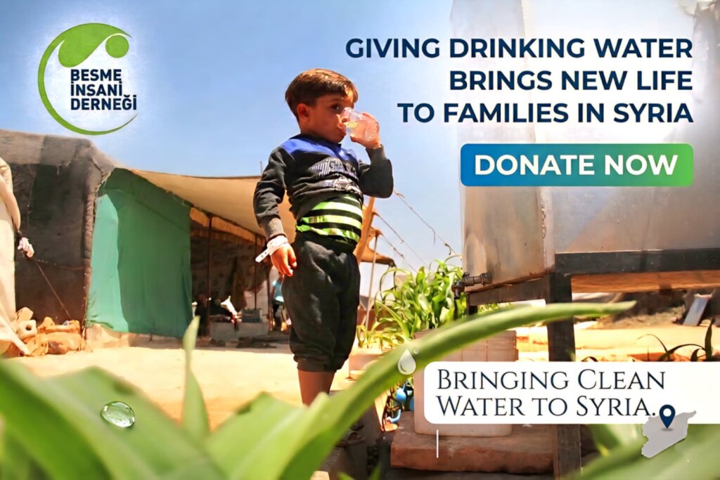 Bringing Clean Water to Families in Need in Syria