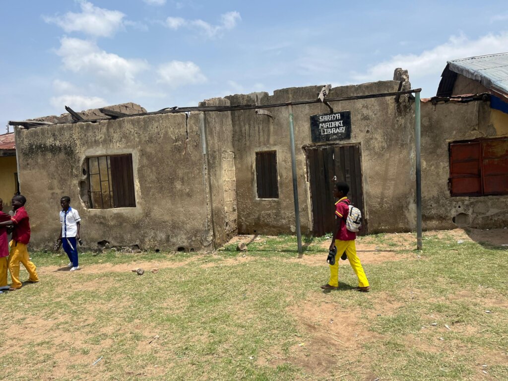 Rebuild a Safe Library for Mararaba Students