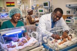 Build 10 Neonatal Care Units in Ghana