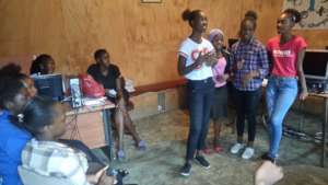 Life-skills and reproductive health session