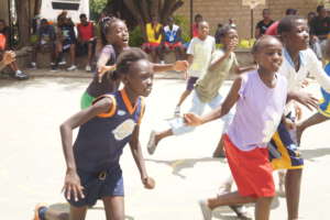 Safe Spaces basketball camp