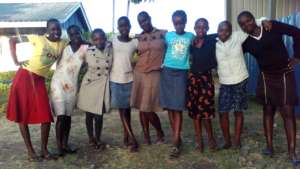 girls ahppy after saturday lifeskills session