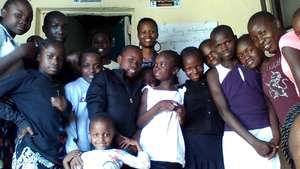 Girls happy after reproductive health session